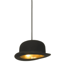 Jeeves Bowler Hat Pendant Light