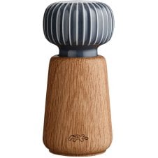 Hammershoi Salt & Pepper Mill/Grinder | Oak | Anthracite Grey | 14.5cm