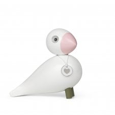 Love Songbird | 15.5cm | White/Rose