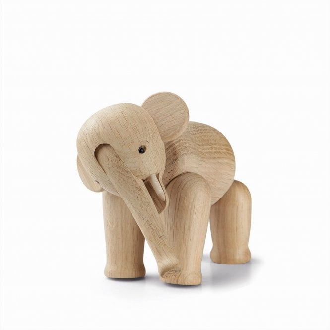 Kay Bojesen Mini Wooden Elephant Figurine - Oak