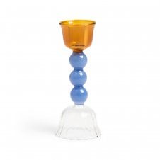 Perle Glass Candle Holder | Large