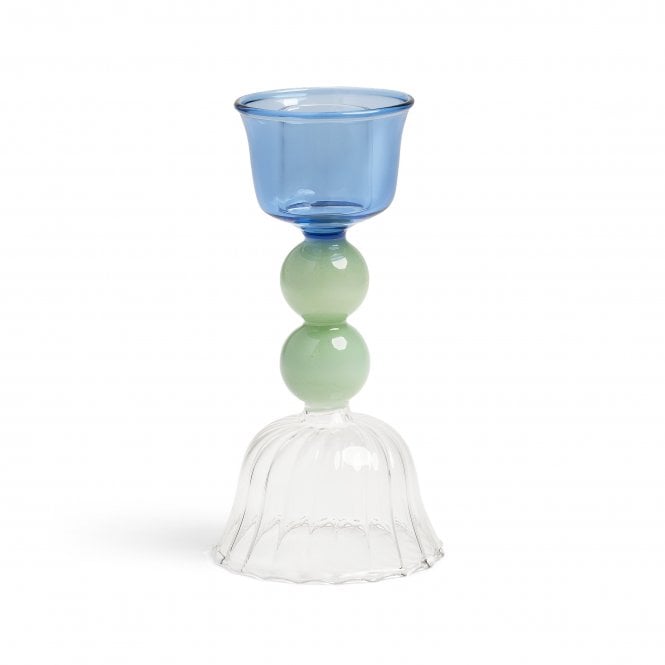 &Klevering Perle Glass Candle Holder | Medium