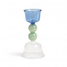 Perle Glass Candle Holder | Medium