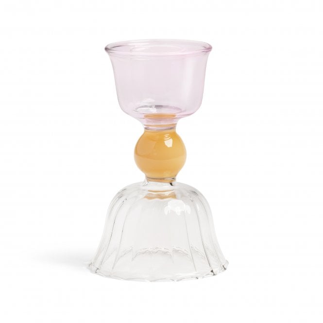 &Klevering Perle Glass Candle Holder | Small