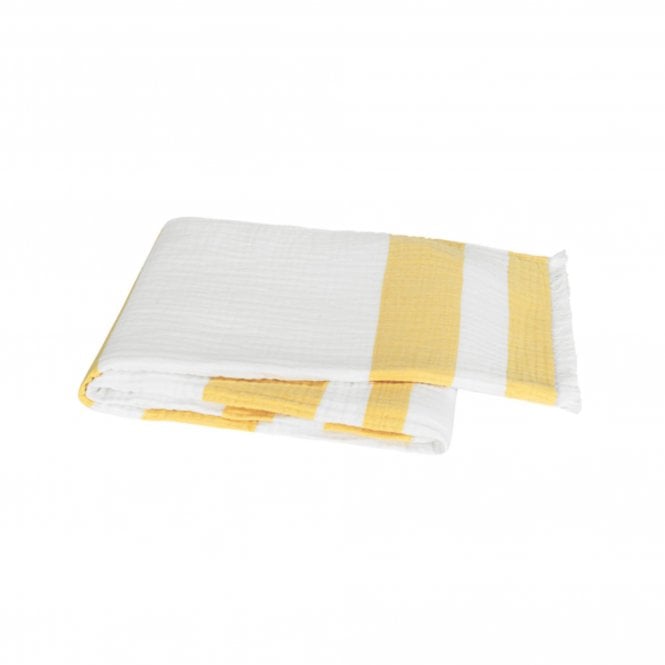 Lands Downunder San Marino Stripe Cotton Throw | Sun