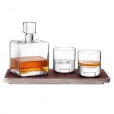 Cask Whisky Connoisseur Set with Ash/Cork Tray 