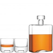 Cask Whisky Set - Decanter & Tumblers