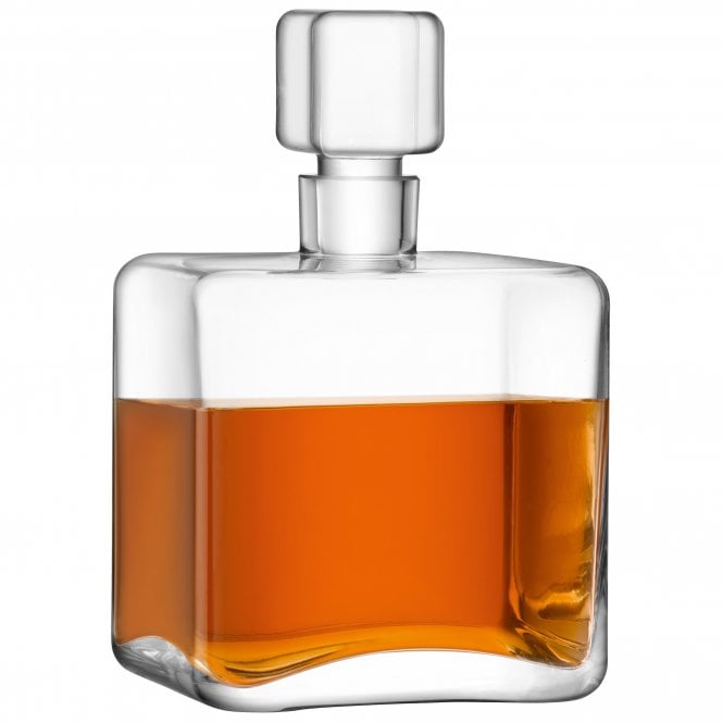 LSA International Cask Whisky Square Decanter - 1L