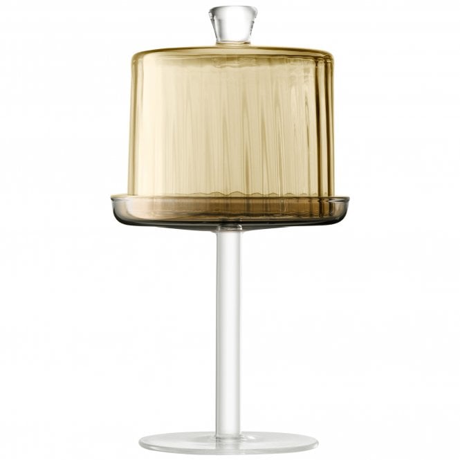LSA International Gems Stand & Dome | Amber 