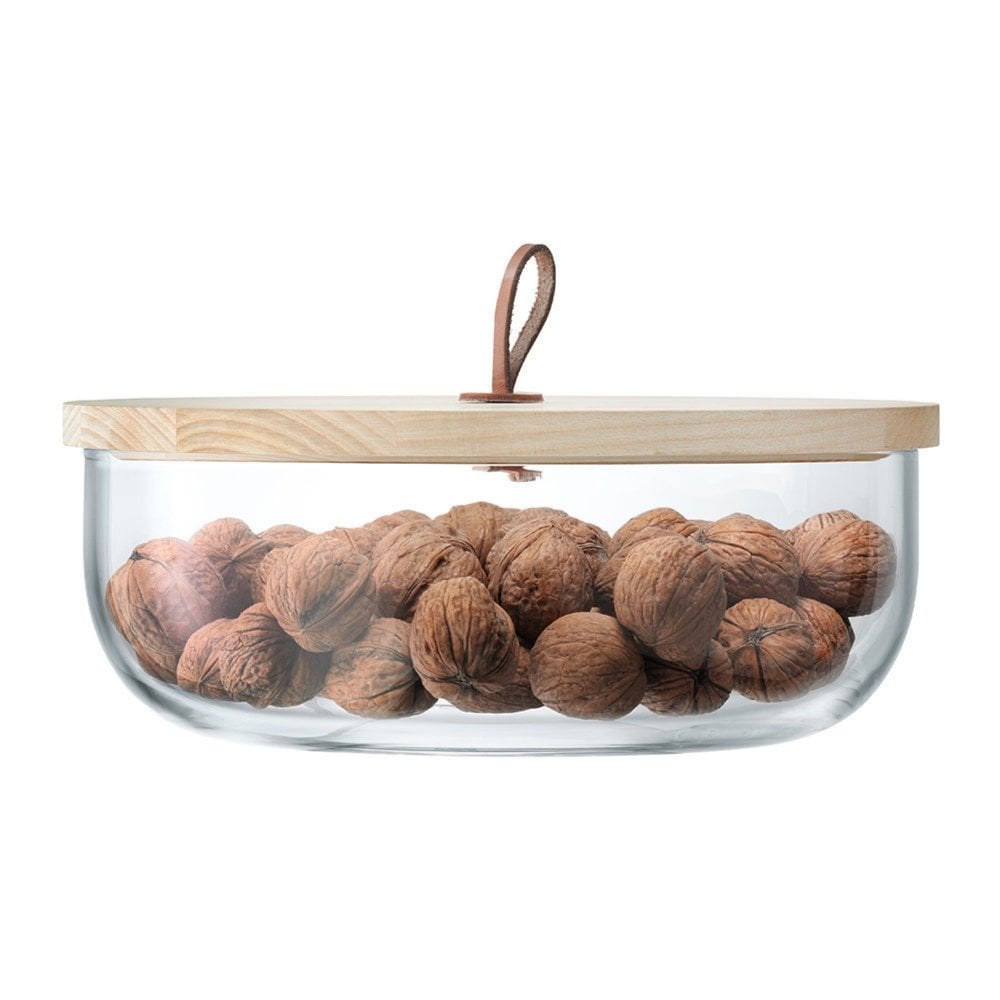 Buy LSA Ivalo Storage Container/Bowl with Ash Lid | Black by Design