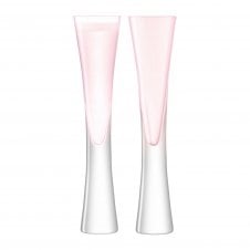 Moya Champagne Flutes Blush - Set of 2