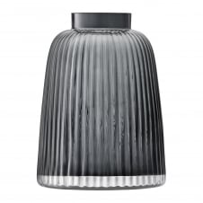Pleat Vase - Grey - H26cm