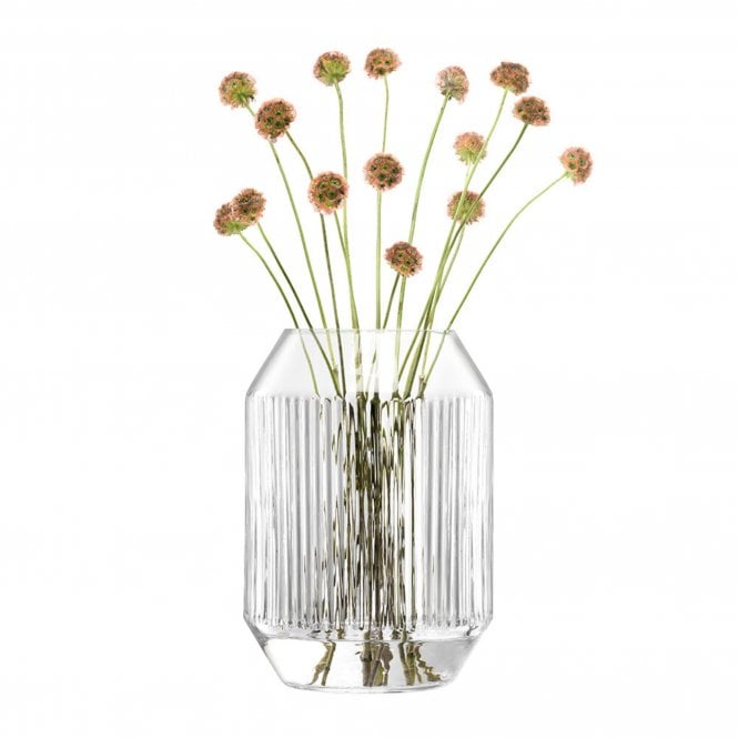 LSA International Rotunda Lantern/Vase | H26cm | Clear