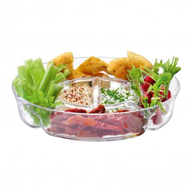 LSA International Serve Multi Platter | 35cm | Mouth-blown Glass
