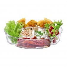 Serve Multi Platter | 35cm | Mouth-blown Glass