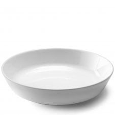 Set of 2 White Porcelain Collective Pasta/Serving Bowls | 24cm