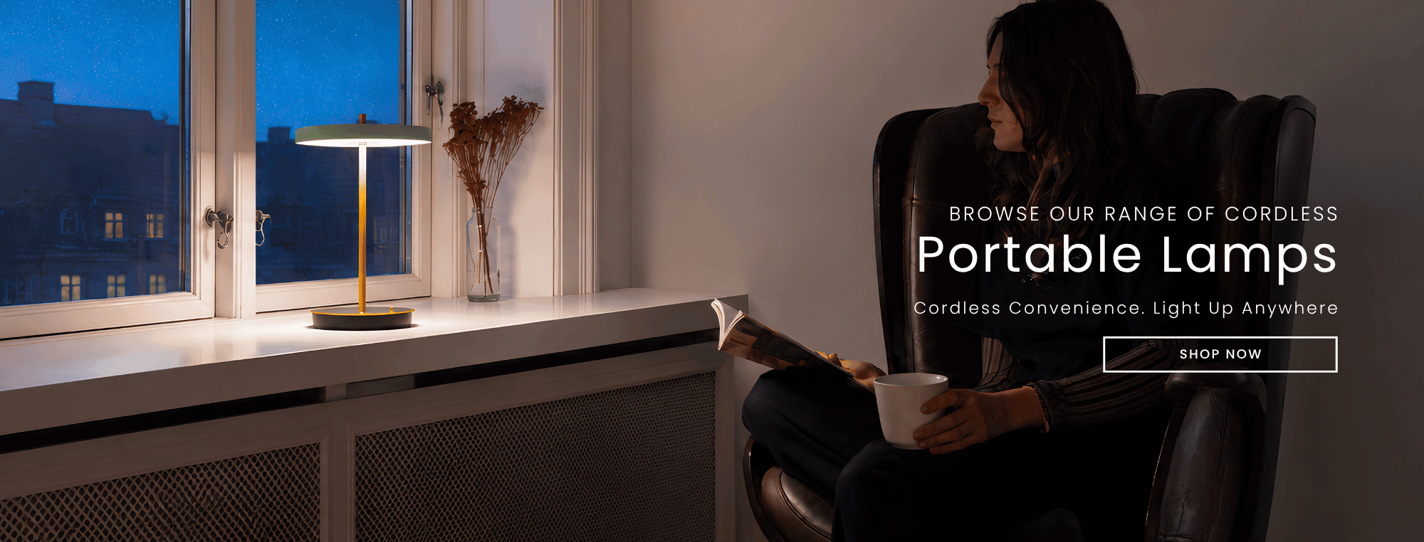 Browse Our Range of Portable Lamps