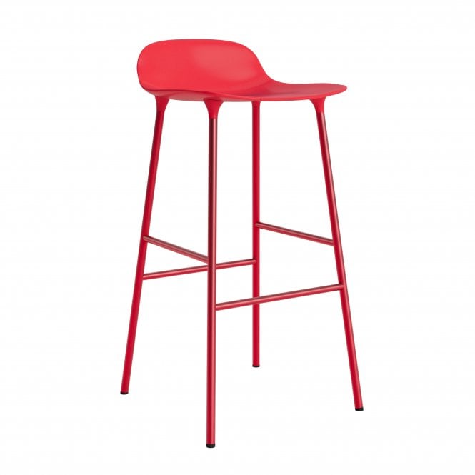 Normann Copenhagen Form Bar/Kitchen Stool | 75cm | Steel