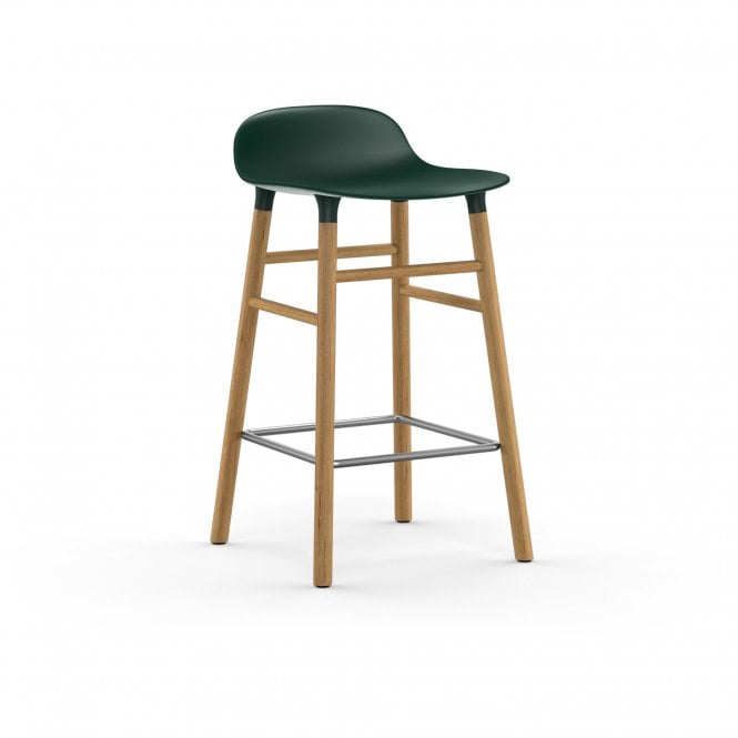 Normann Copenhagen Form Bar/Kitchen Stool | Wood | 65cm