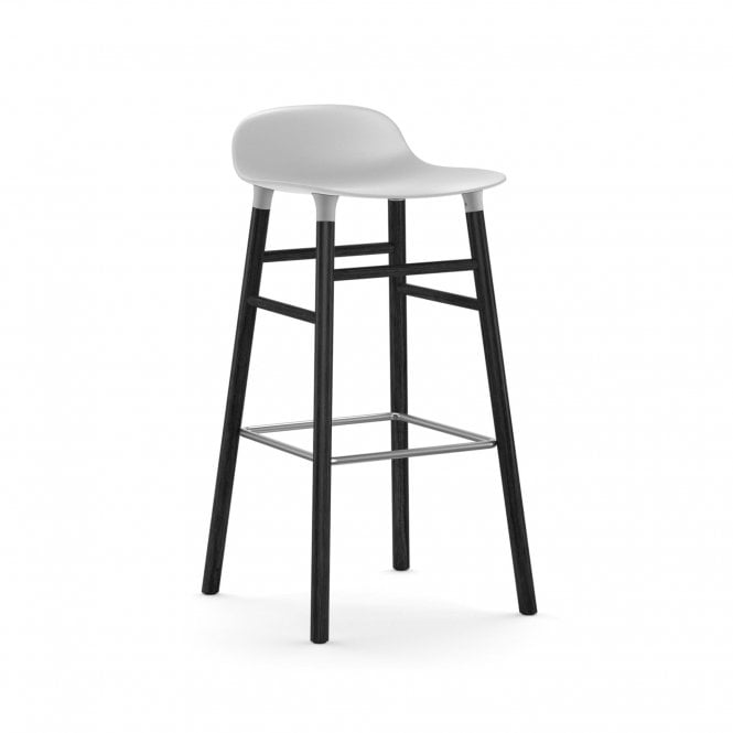 Normann Copenhagen Form Bar/Kitchen Stool | Wood | 75cm