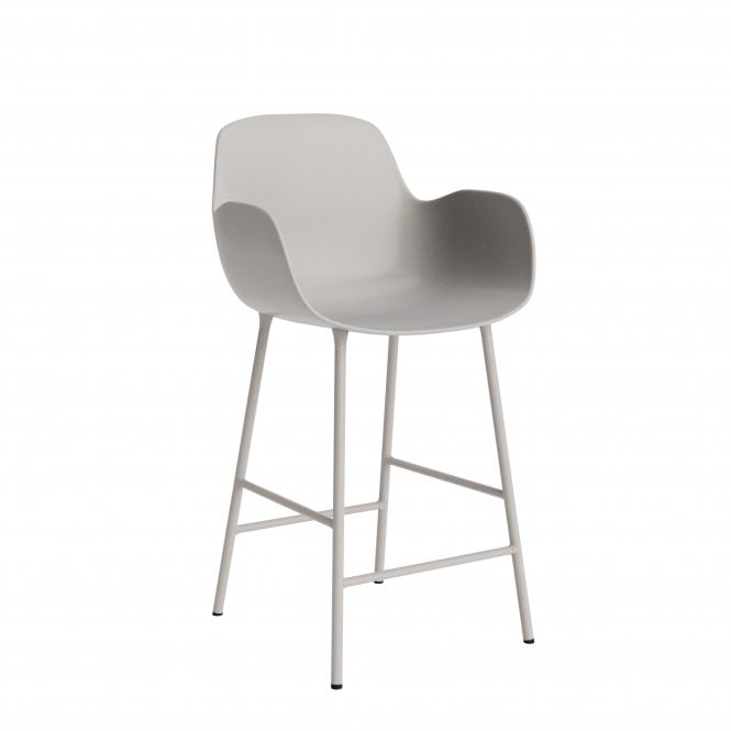 Normann Copenhagen Form Kitchen/Bar Armchair | 65cm | Steel