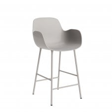 Form Kitchen/Bar Armchair | 65cm | Steel