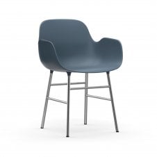 Form Kitchen/Dining Armchair | Steel