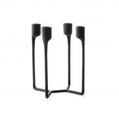Heima Cast Iron 4 Armed Candlestick/Candelholder