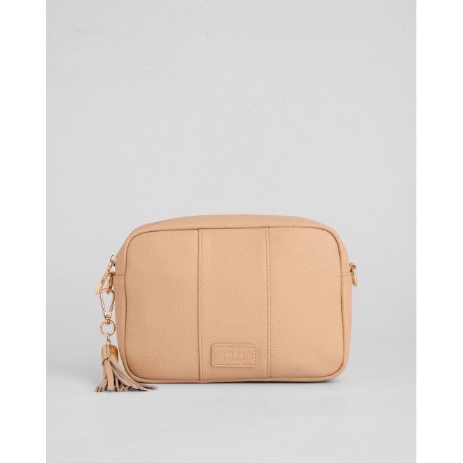 Pom Pom London City Crossbody Leather Bag