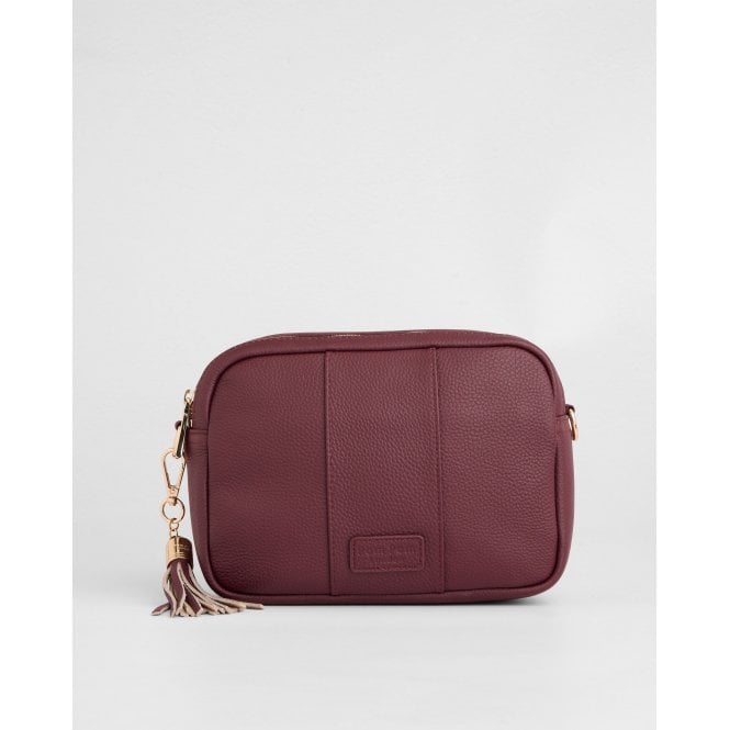 Pom Pom London City Duo Crossbody Leather Bag