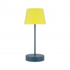 Oscar 'Midnight' Table Lamp | Blue/Yellow