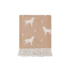 Nature Merino Lambswool Throw | Labrador | Bran