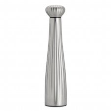 Palm Satin Stainless Steel Pepper Mill | Large