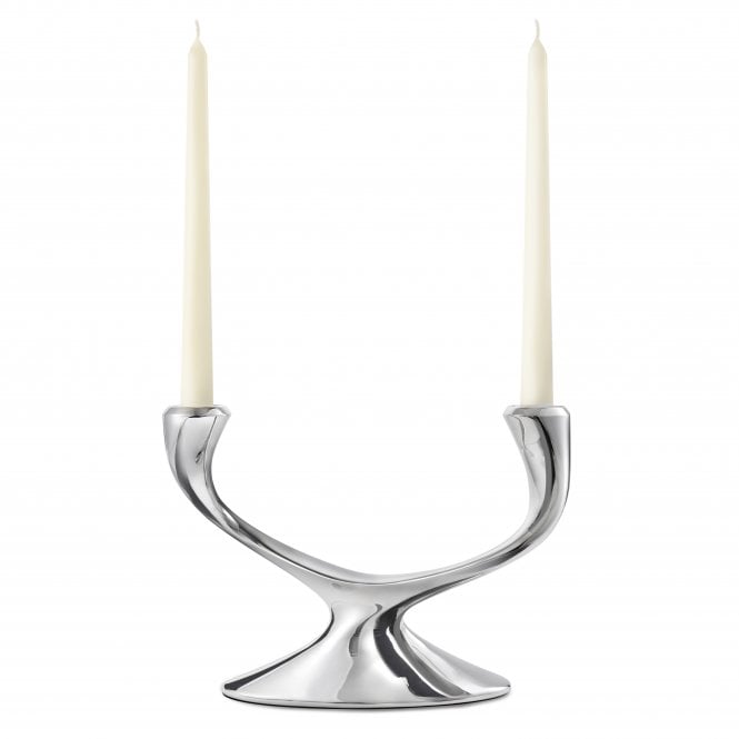 Robert Welch Designs Windrush Candelabrum | Mirror Polished Stainless Steel