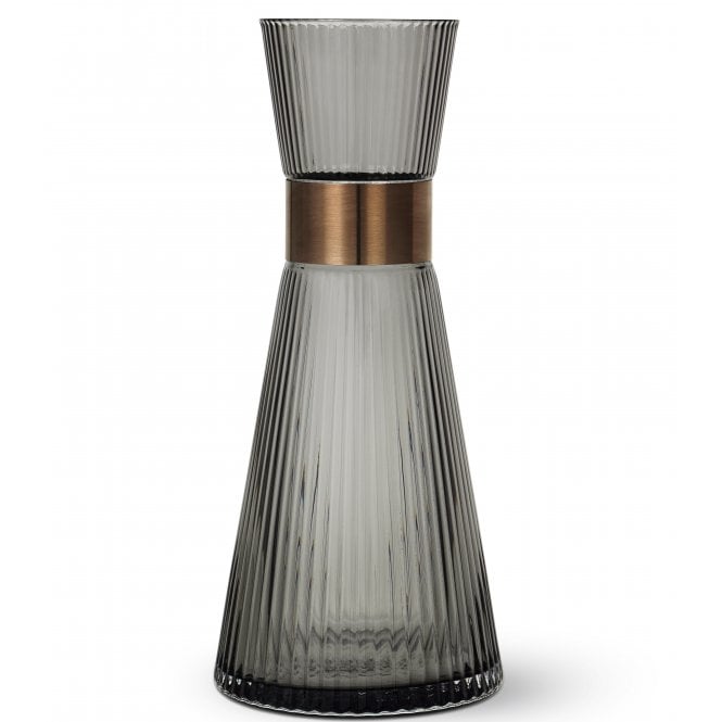 Rosendahl Copenhagen Grand Cru Nouveau 1L Mouthblown Water Carafe | Smoke