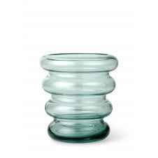 Infinity Glass Vase | Mint | 16cm