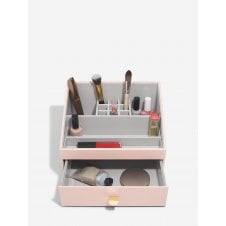 Faux Leather Makeup Organiser