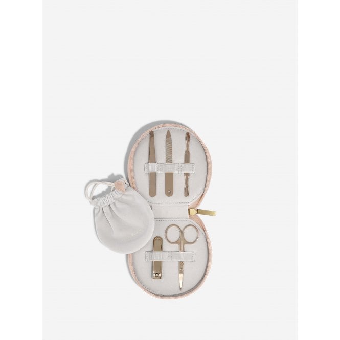 Stackers Faux Leather Manicure Set