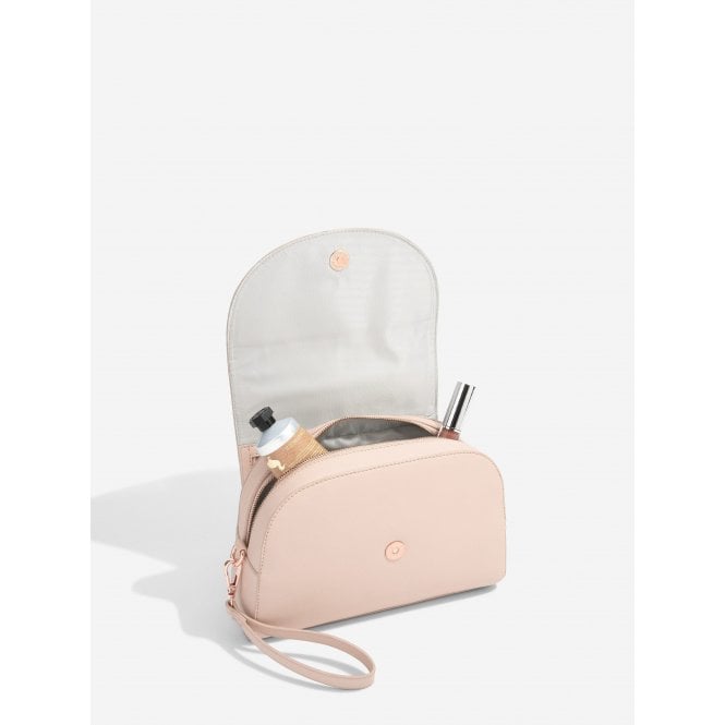 Stackers Faux Leather Wraparound Makeup Bag