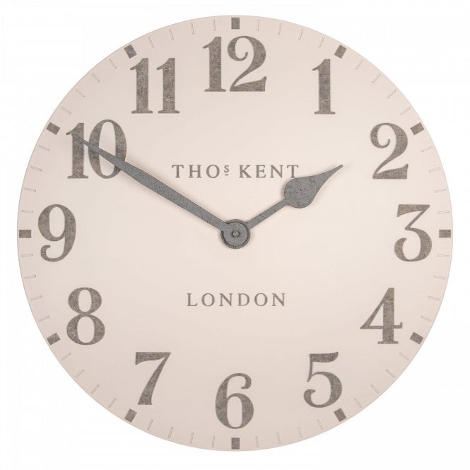 Thomas Kent Arabic Wall Clock | Shy Pink