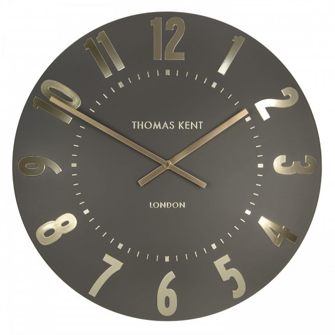 Thomas Kent Mulberry Wall Clock | Espresso