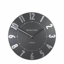 Mulberry Wall Clock - Graphite Silver