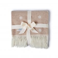 Merino Lambswool Baby Blanket | Spot