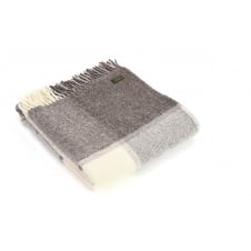 Pure New Wool Block Check Throw | Jacob
