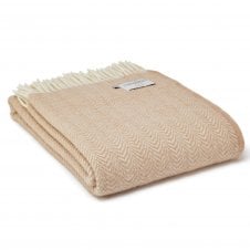 Pure New Wool Dune Throw | Vintage