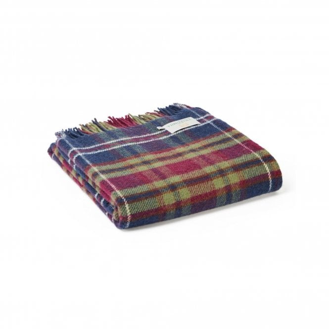 Tweedmill Textiles Pure New Wool Throw | Morello Tartan