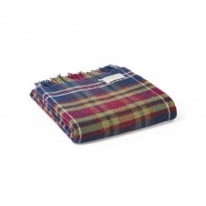 Pure New Wool Throw | Morello Tartan