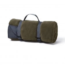 Fleece Picnic Rug Roll with Waterproof Backing | Sage Green