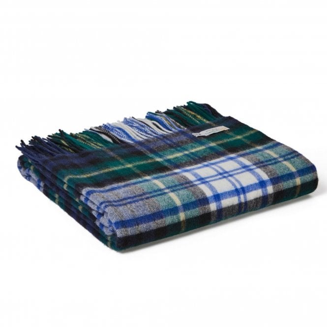 Tweedmill Textiles Lambswool Tartan Throw | Dress Gordon