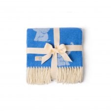 Merino Lambswool Baby Blanket | Elephant